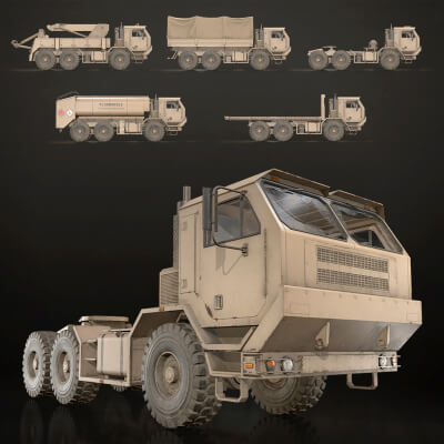 Military Truck V1 - Pack 1