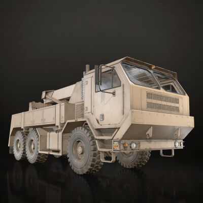 Military Truck V1 - Wrecker
