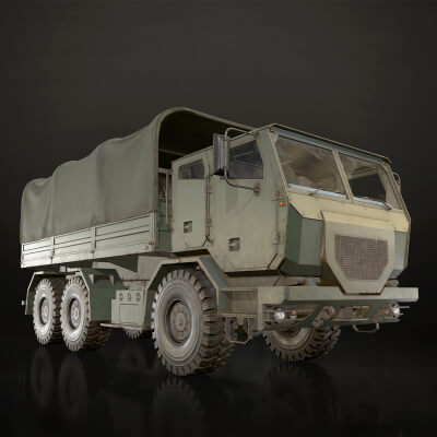 Military Truck V2 - Cargo