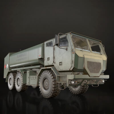 Military Truck V2 - Tanker