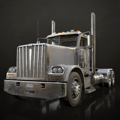 Semi Truck Day Cab
