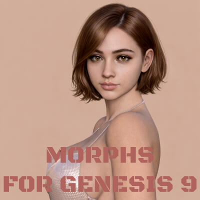 Louella Morphs for Genesis 9 Feminine by Mufazani24