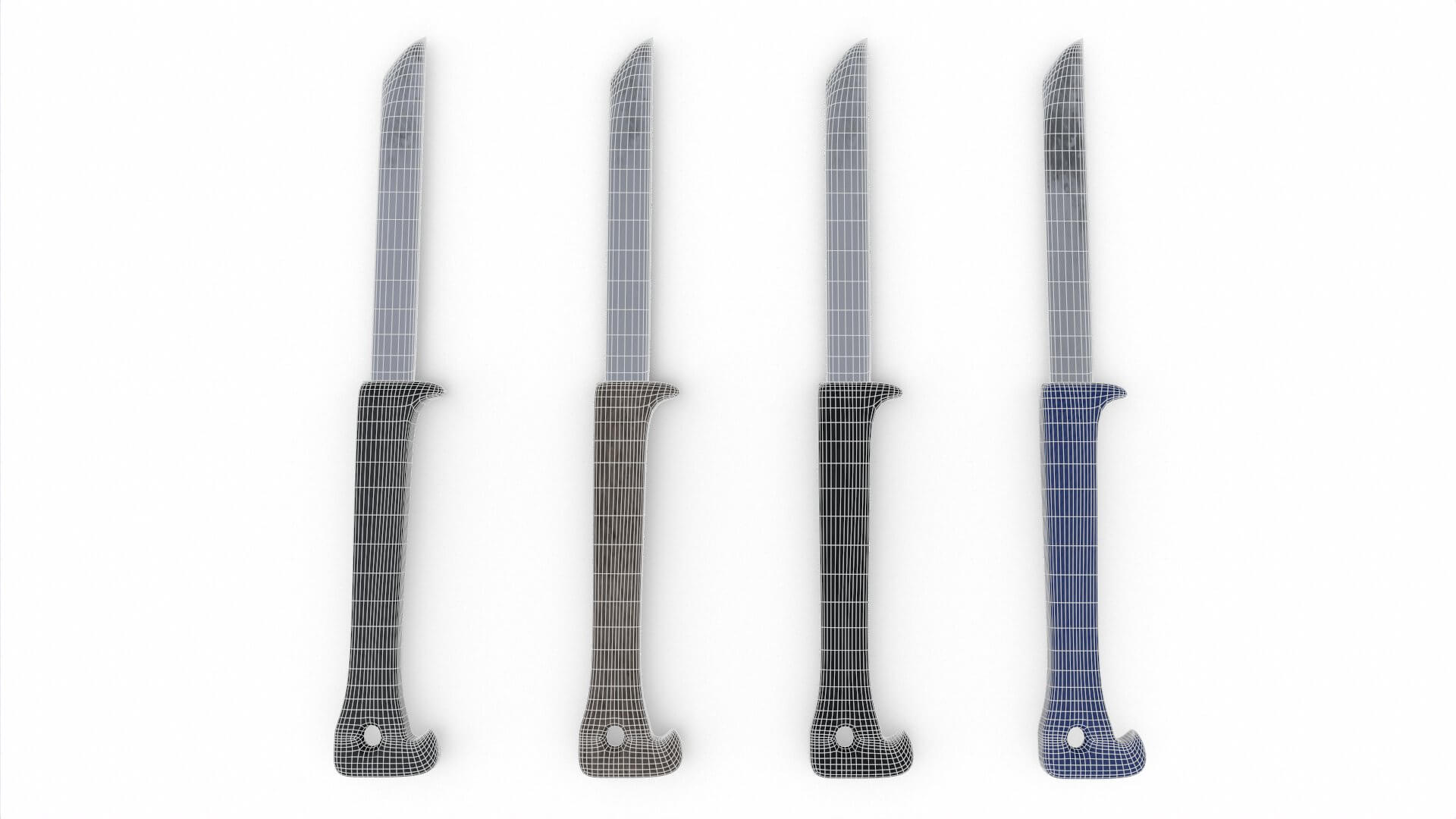 Fruit Knife 3D Model by muharremadk