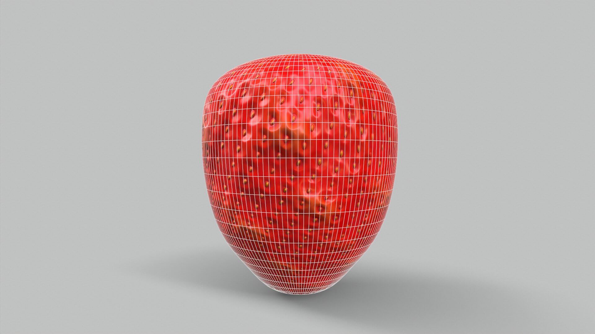Strawberry Base 3D Model by muharremadk