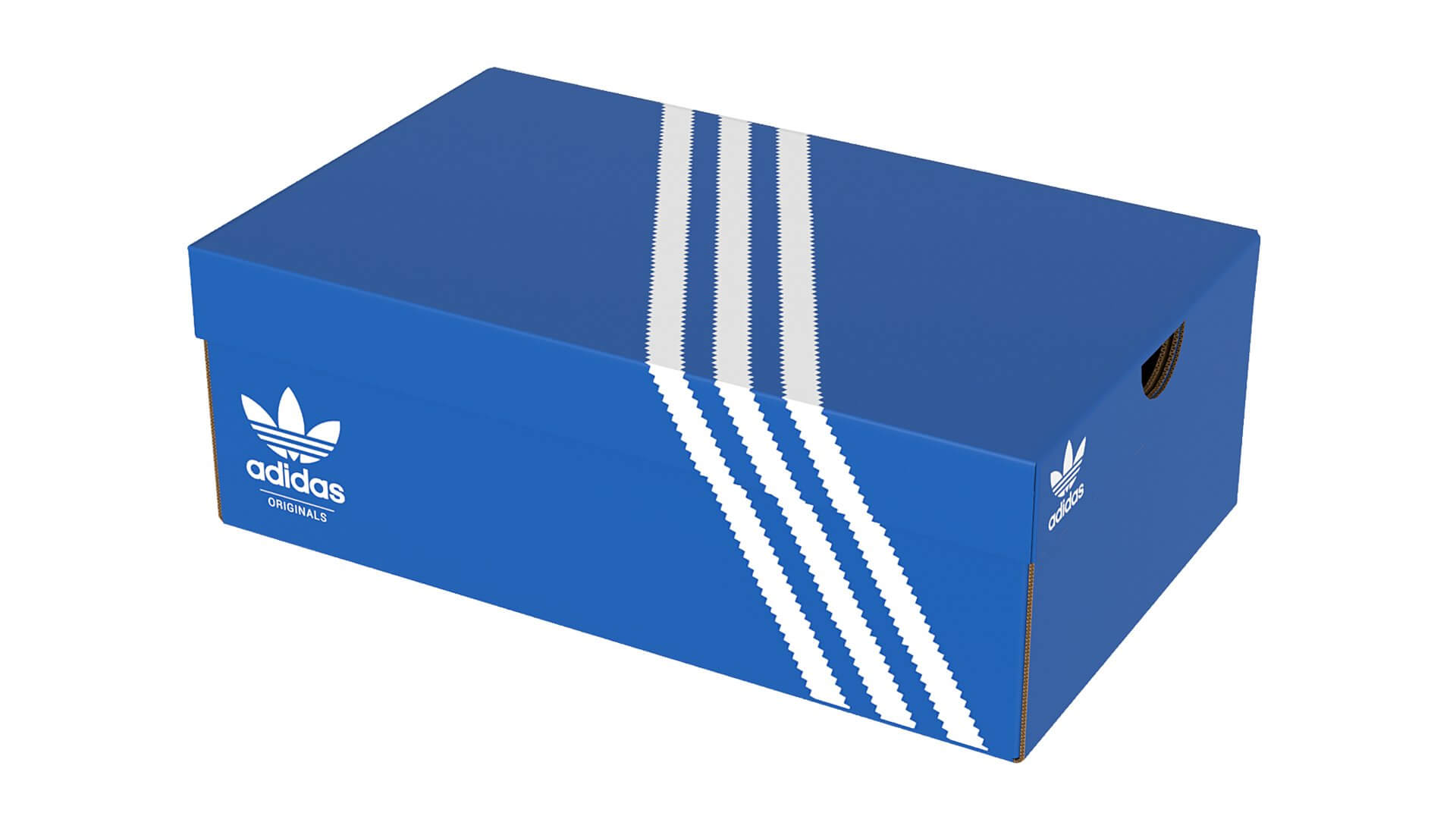 Adidas Shoe Box 001 3D Model by murtazaboyraz