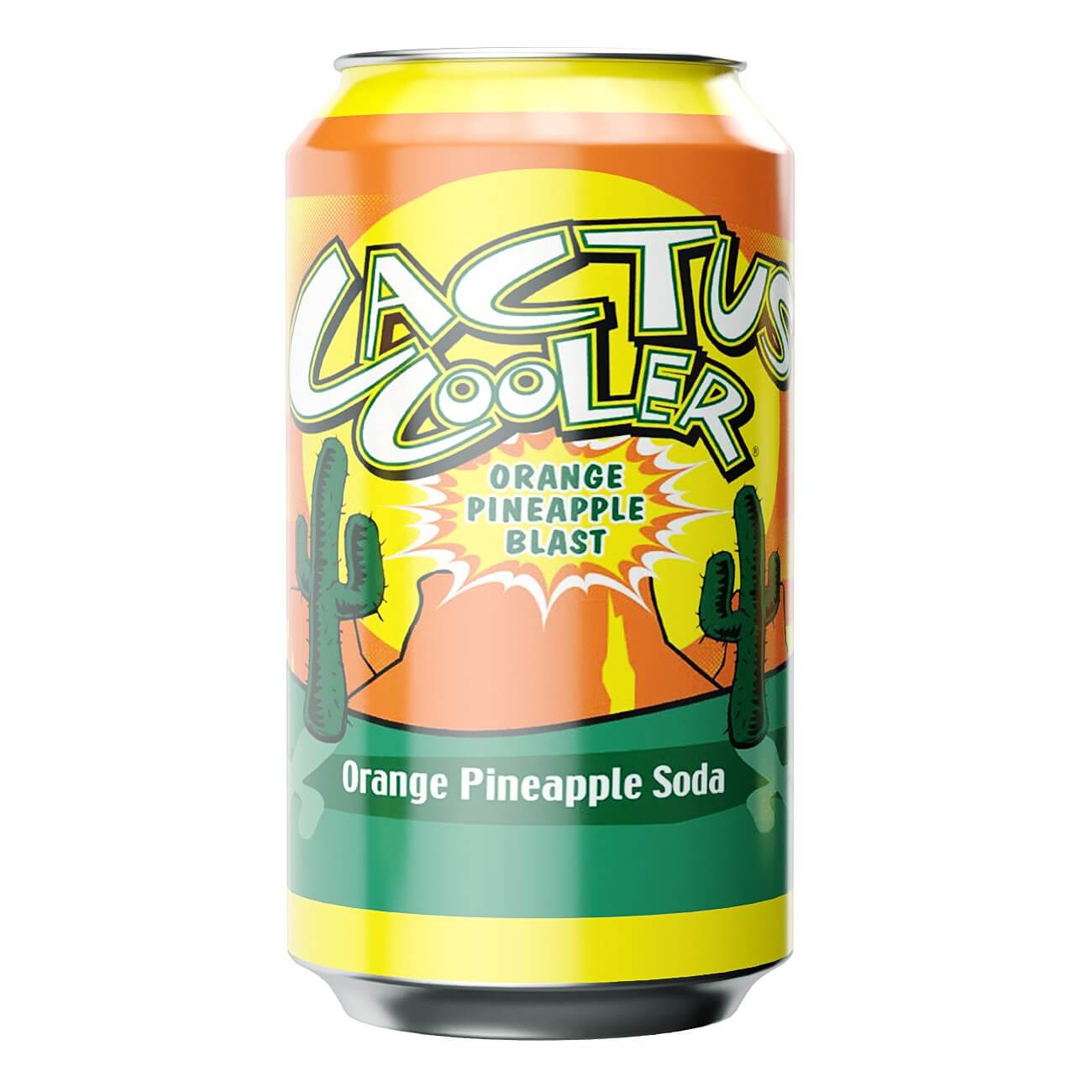 Cactus Cooler Orange Pineapple Soda Can 375ml 3D Model by murtazaboyraz