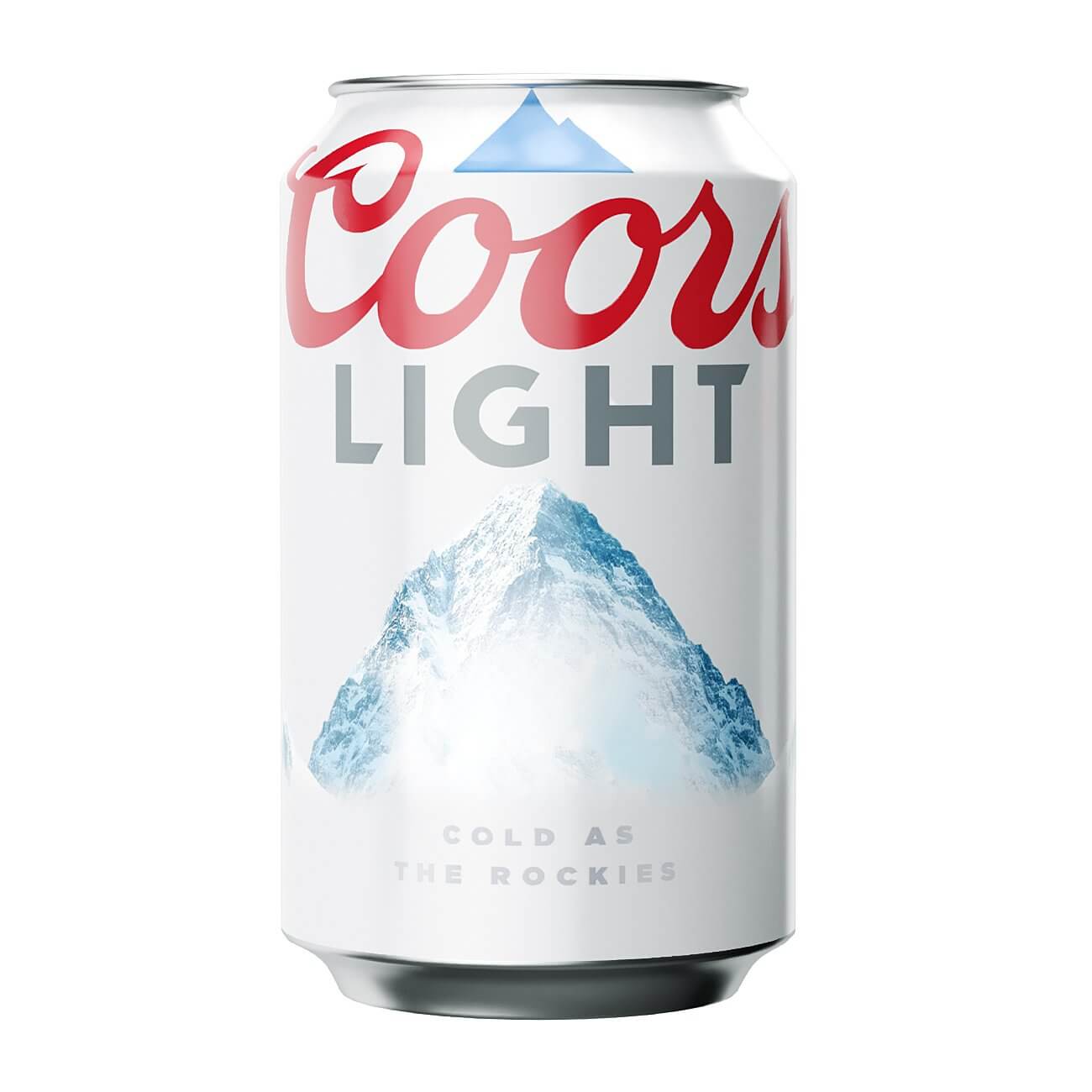 Coors Light Beer Can 355ml 3D Model by murtazaboyraz