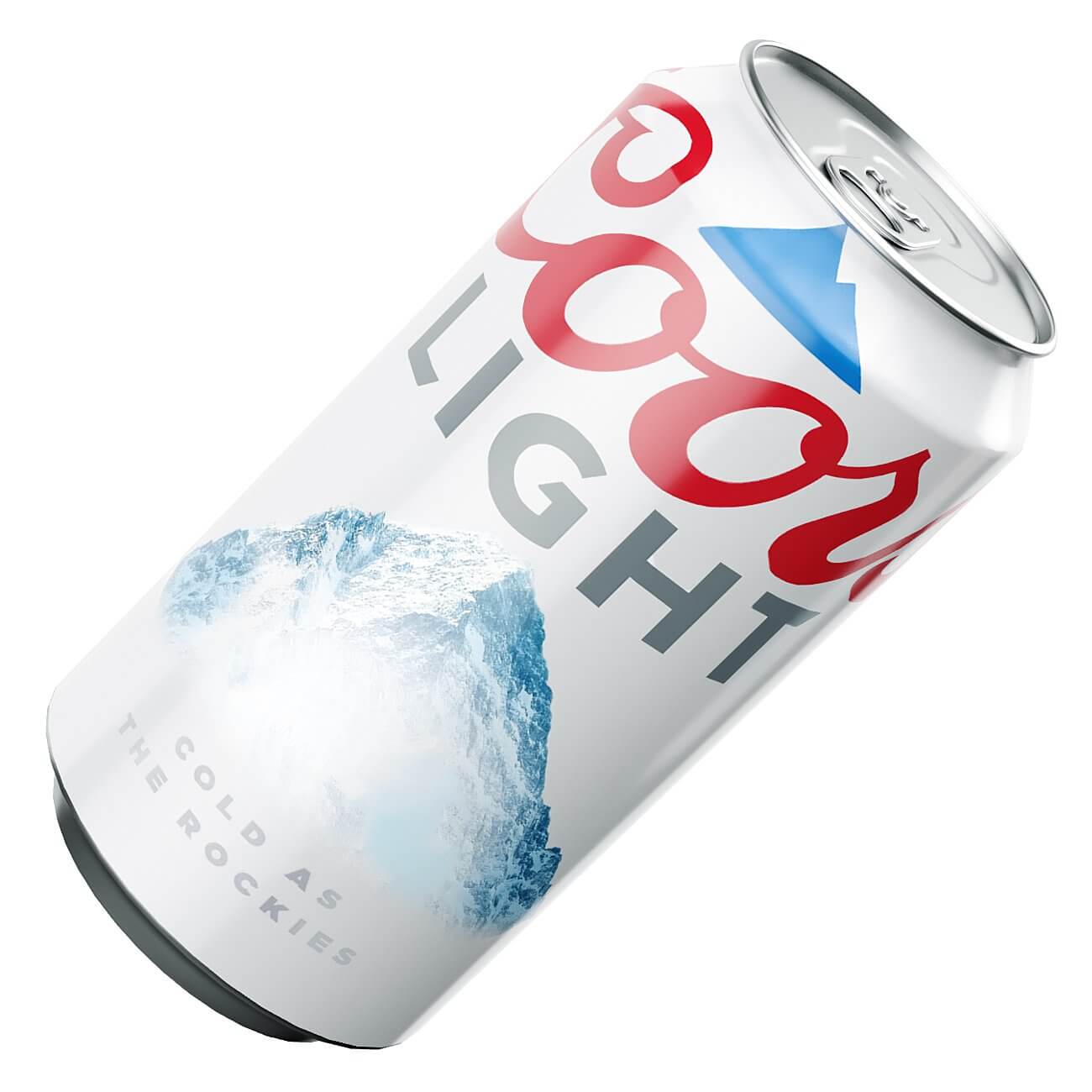 Coors Light Beer Can 440ml 3D Model by murtazaboyraz