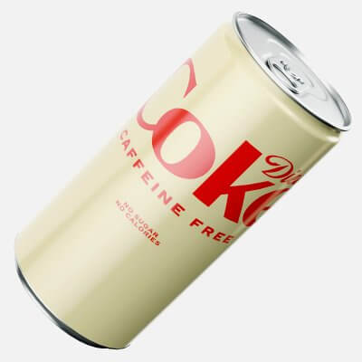 Diet Coke Can 250ml Slim