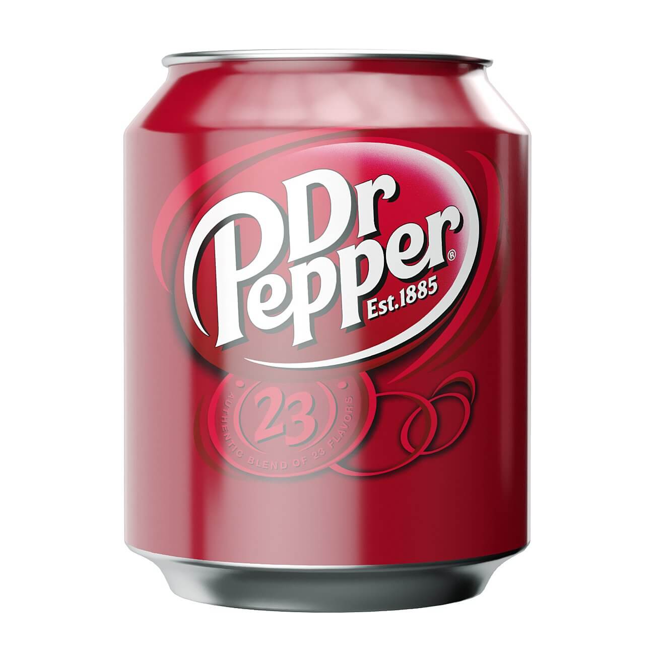 Dr Pepper Cans 250ml 3D Model by murtazaboyraz