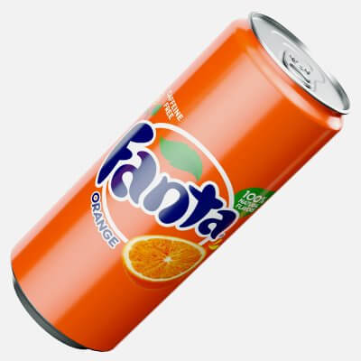 Fanta Cans 355ml Sleek