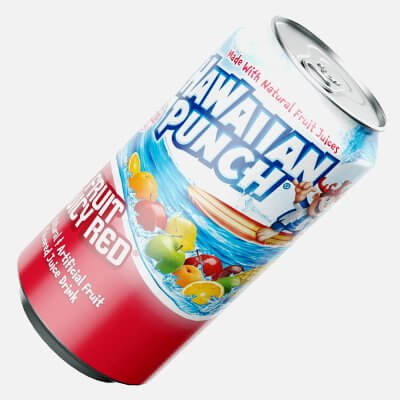 Hawaiian Punch Fruit Juicy Red Can 440ml