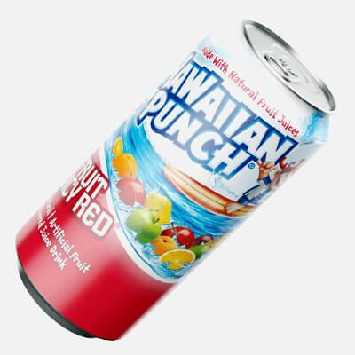 Hawaiian Punch Fruit Juicy Red Can 473ml