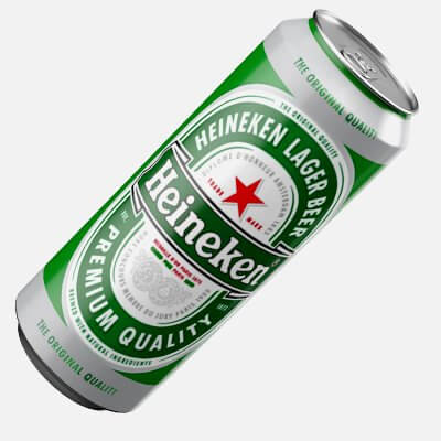 Heineken Beer Can 568ml
