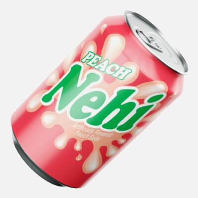 Nehi Peach Soda Can 330ml