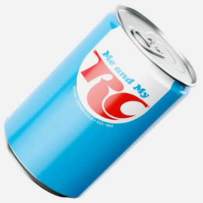 RC Cola Soda Can 163ml Slim
