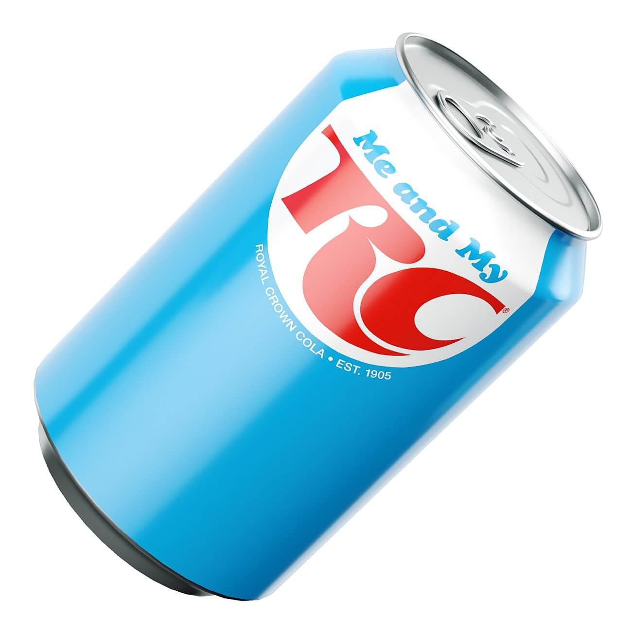 RC Cola Soda Can 330ml - 3D Model by murtazaboyraz