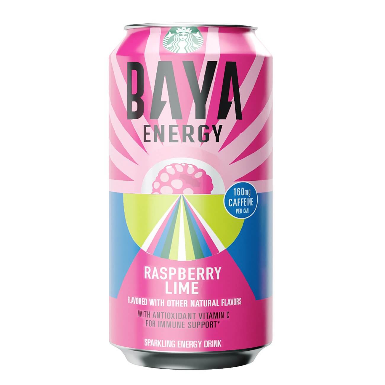 Starbucks BAYA Sparkling Energy Drink Can 440ml 3D Model by murtazaboyraz