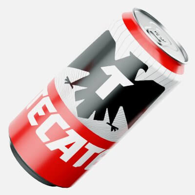 Tecate Original Mexican Lager Beer Can 440ml