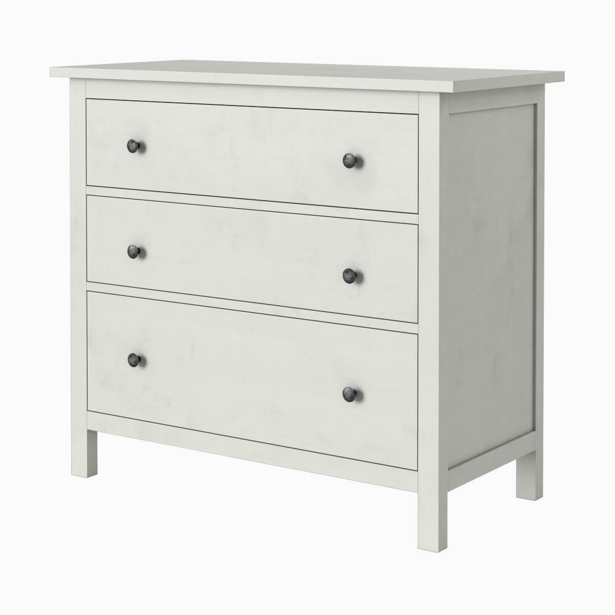 IKEA HEMNES 3Drawer Chest 3D Model by musladinov