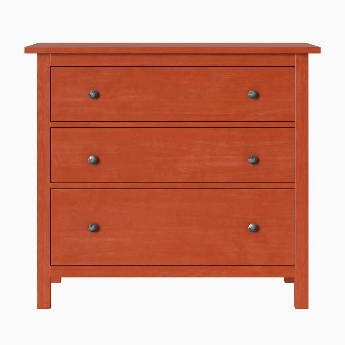 IKEA HEMNES 3Drawer Chest 3D Model by musladinov