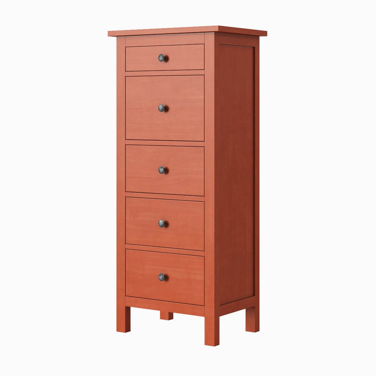 IKEA HEMNES 5-Drawer Chest 3D Model by musladinov