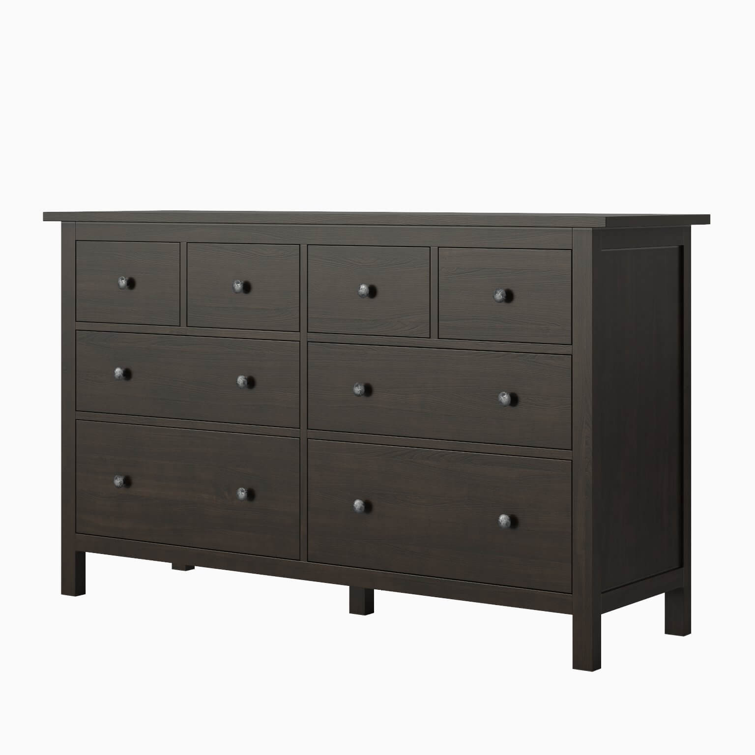 IKEA HEMNES 8Drawer Dresser 3D Model by musladinov