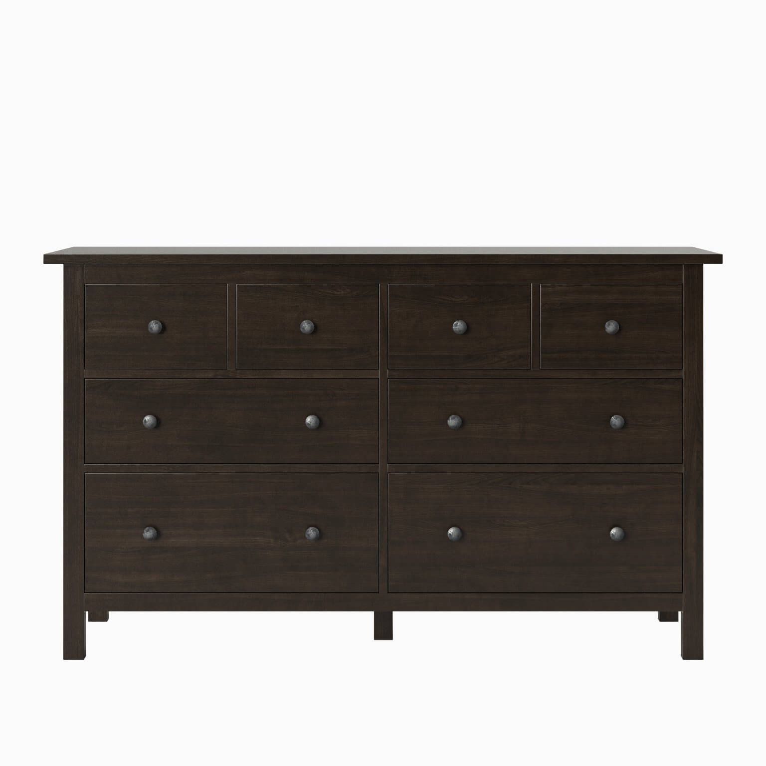 IKEA HEMNES 8Drawer Dresser 3D Model by musladinov