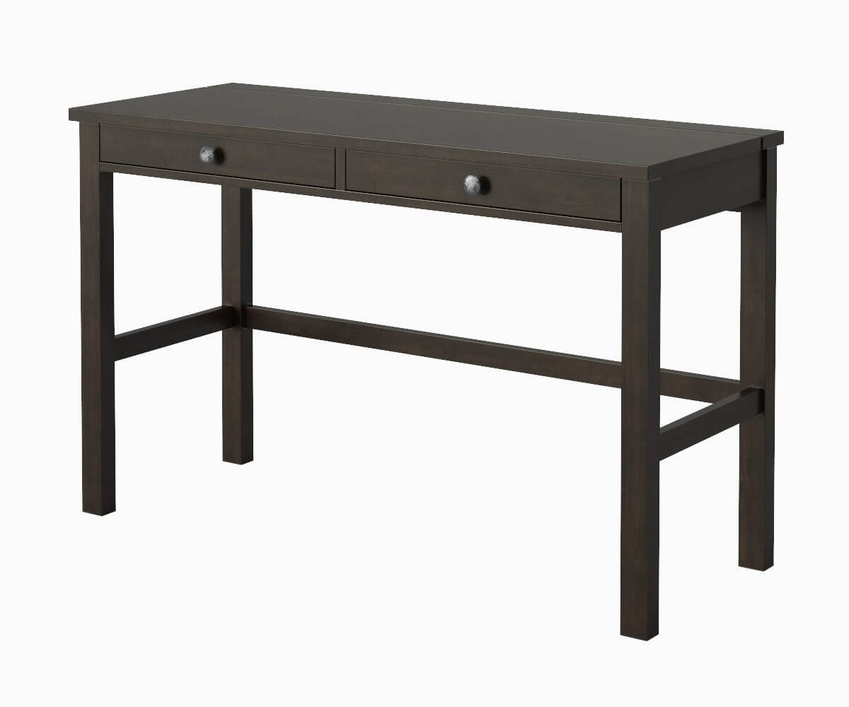 IKEA HEMNES Desk with 2 Drawers 3D Model by musladinov