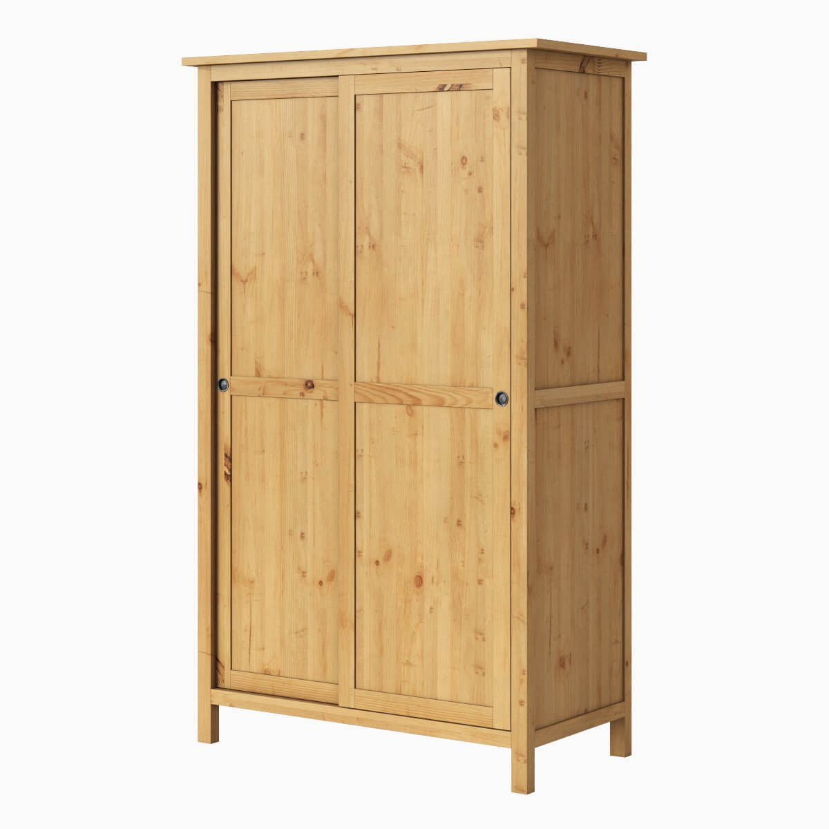 IKEA HEMNES Wardrobe with 2 Sliding Doors 3D Model by musladinov