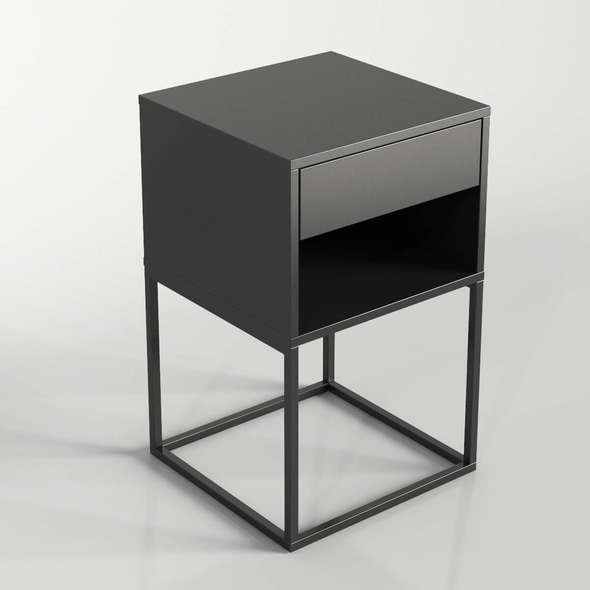 IKEA VIKHAMMER Nightstand 3D Model by musladinov