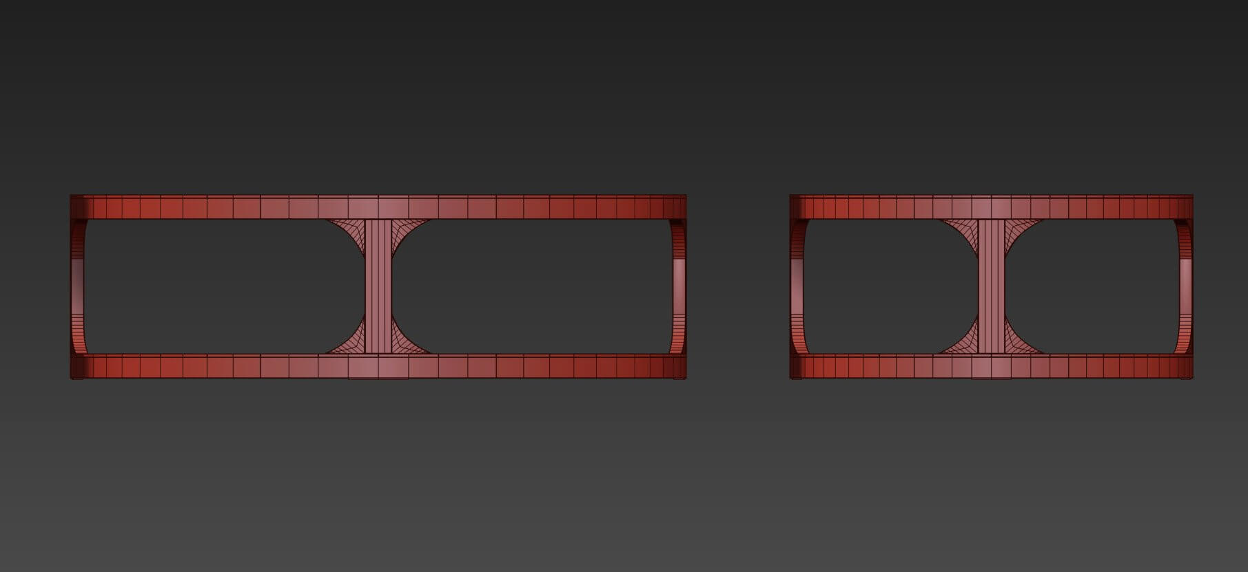 Martens Round Coffee Table 3D Model by musladinov