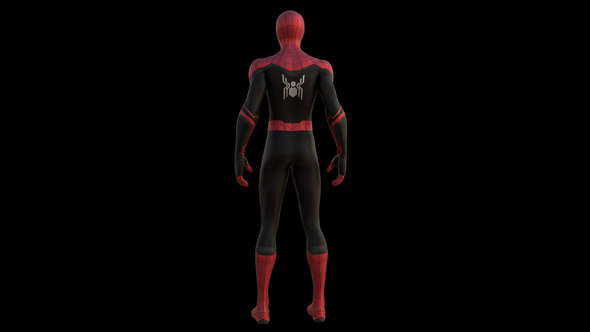 Spider-Man No Way Home Integrated Suit Rigged 3D Model by MustafaMohmmed