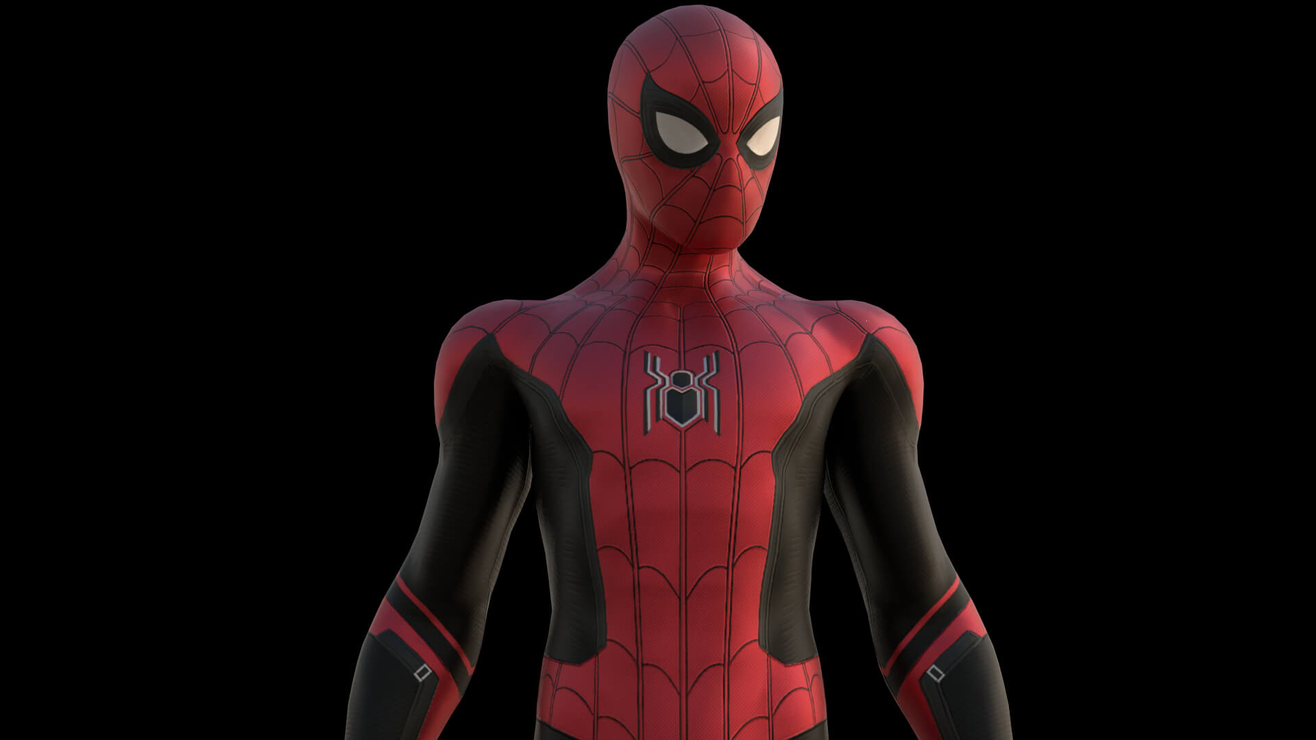 Spider-Man No Way Home Integrated Suit Rigged 3D Model by MustafaMohmmed