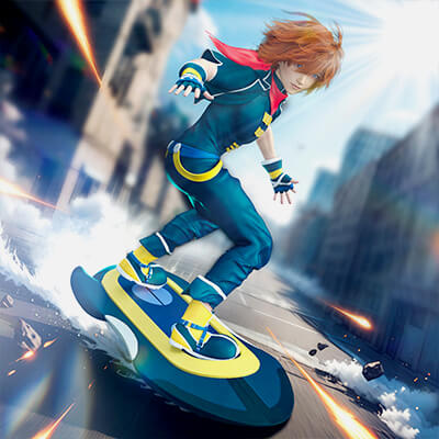 Hover Skate Poses for G9