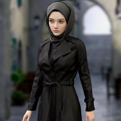 Modern Islamic Outfit for G9