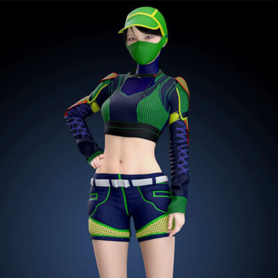 Sci-Fi Sport Outfit for G8F