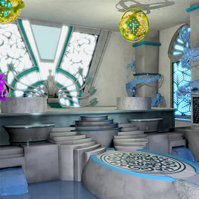 Throne Room for Daz3D