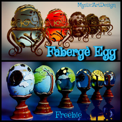 Fantasy Faberge Egg