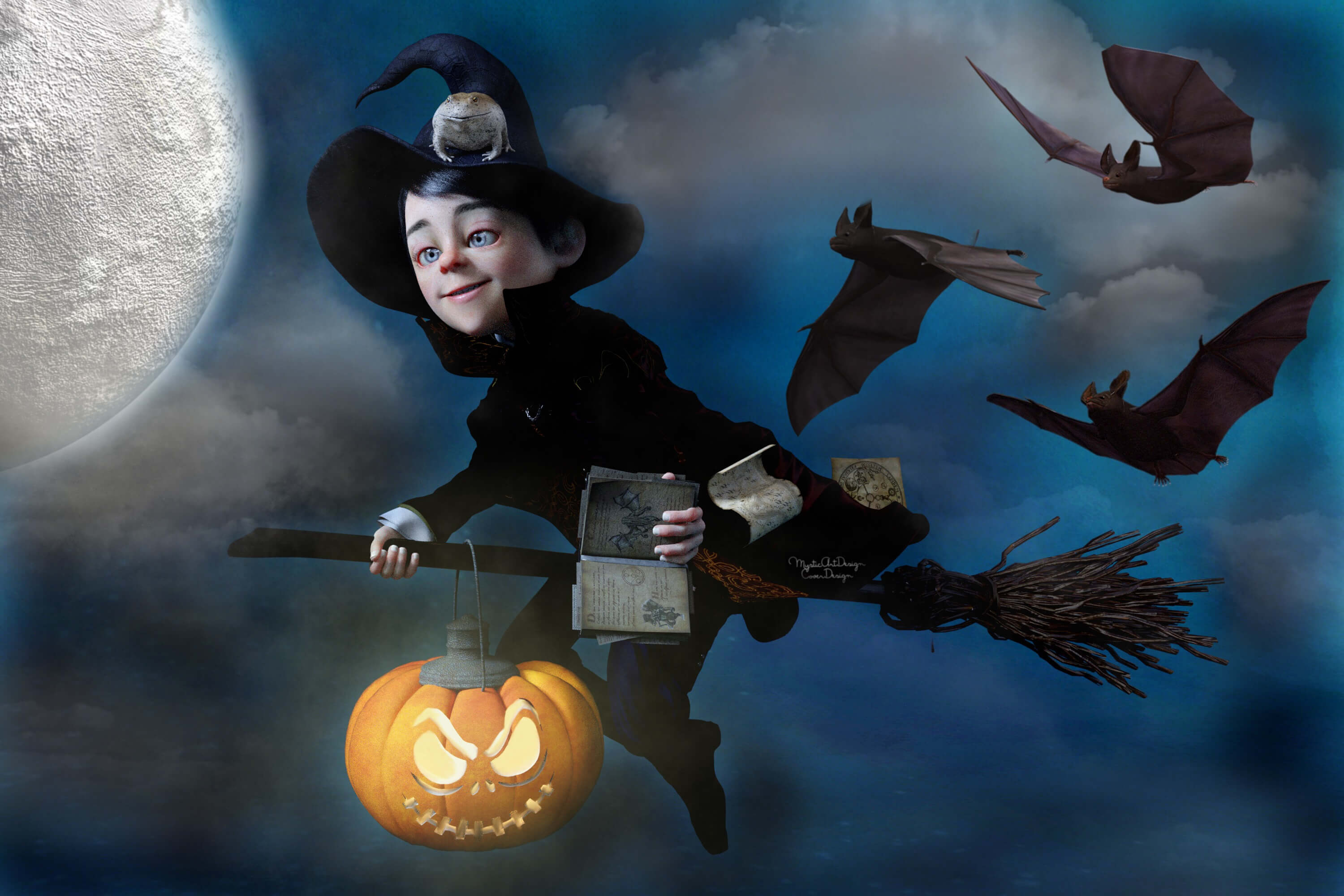 Sorcerer's apprentice 2 3D Render RenderHub Gallery