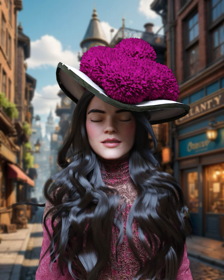 Steampunk Fantasy 1 3D Render, Digital Art by MysticArtDesign