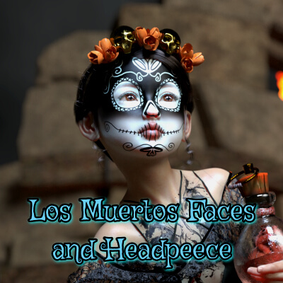 Los Muertos Faces by MysticArtDesign