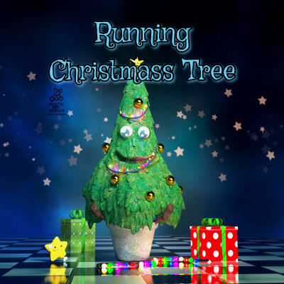 Running Christmas Tree