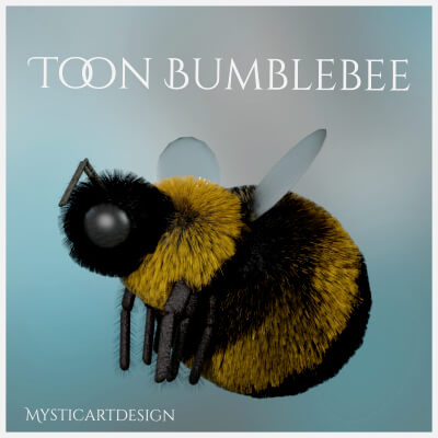 Toon Bumblebee by MysticArtDesign