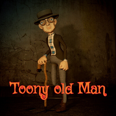 Toony Old Man by MysticArtDesign