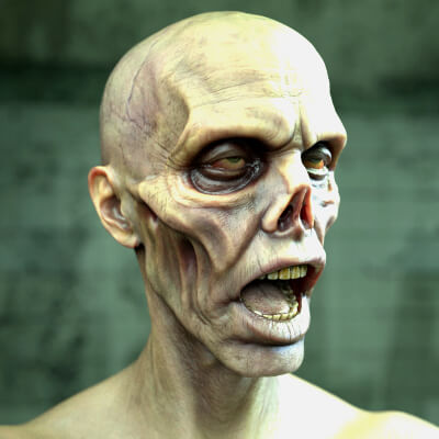 N48Labs Varek-Undead Zombie Horror Character for Genesis 9 by N48LAB