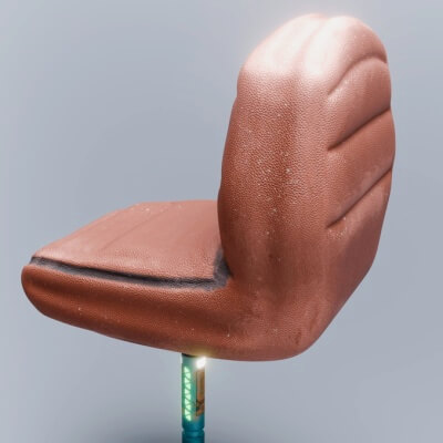 Stylized SciFi Chair Commander