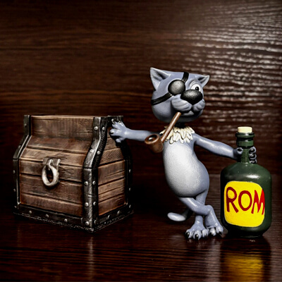 Cat Pirate From &ldquoTreasure Island