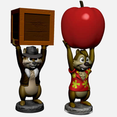 Chip N Dale Rescue Rangers Video Game Dandy