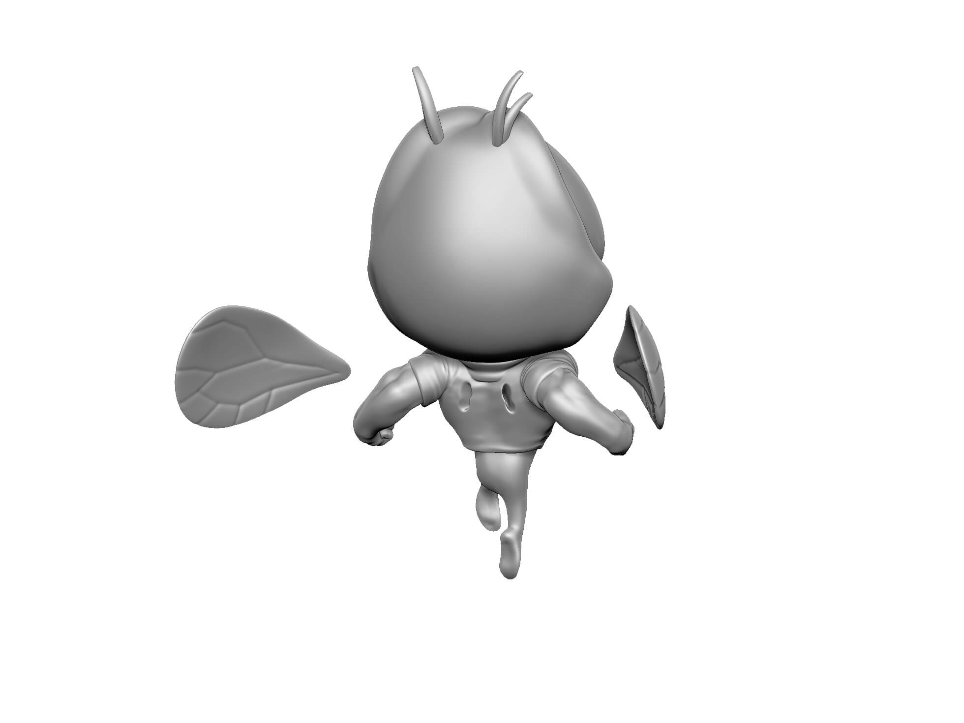 Fly Zipper From Chip 'N Dale Rescue Rangers (3 Options) - 3D Model by ...
